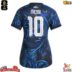 Argentina Lionel Messi #10 Replica Away Stadium Shirt for Women World Cup 2026 Short Sleeve